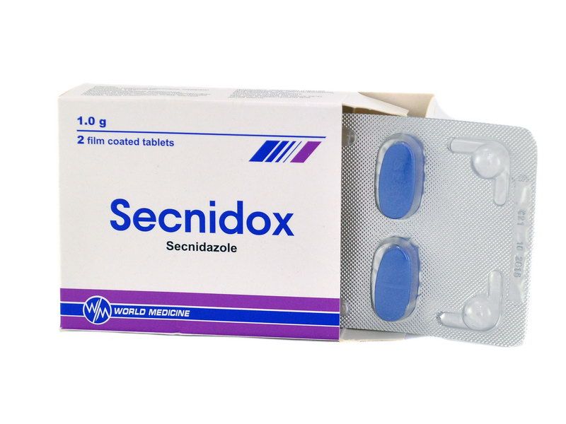 სეკნიდოქსი - Secnidox 1გ 2 ტაბლეტი
