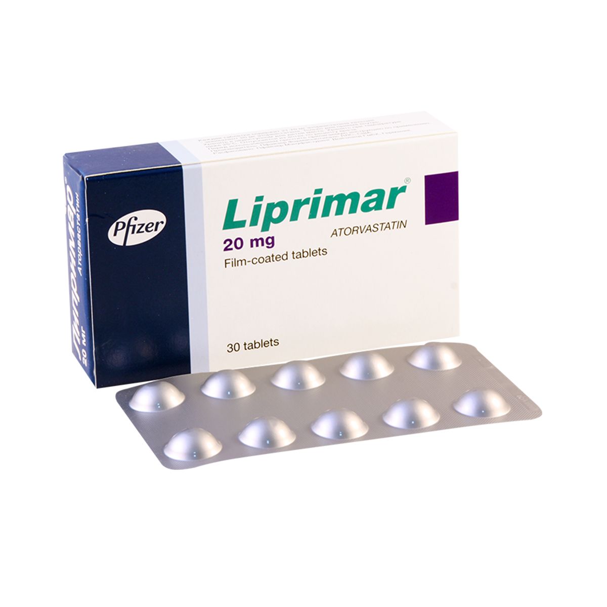 ლიპრიმარი - Liprimar 20მგ 30 ტაბლეტი