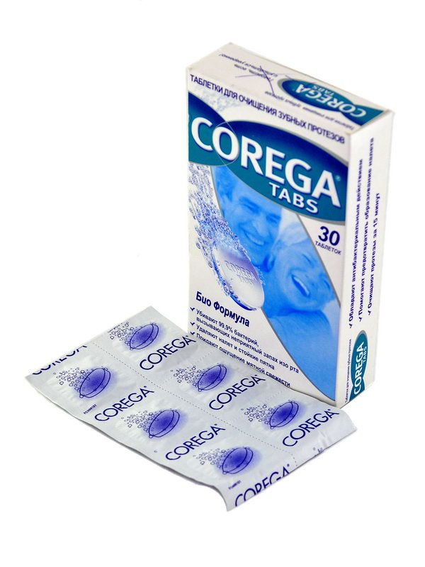 სადეზინფექციო ტაბლეტი 30 ცალი კორეგა - Corega