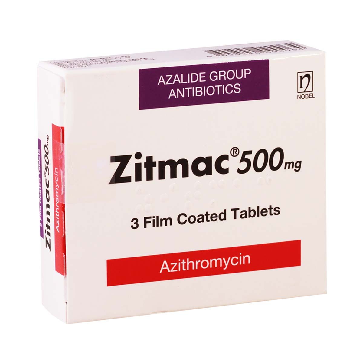 ზიტმაკი - Zitmac 500მგ 3 ტაბლეტი