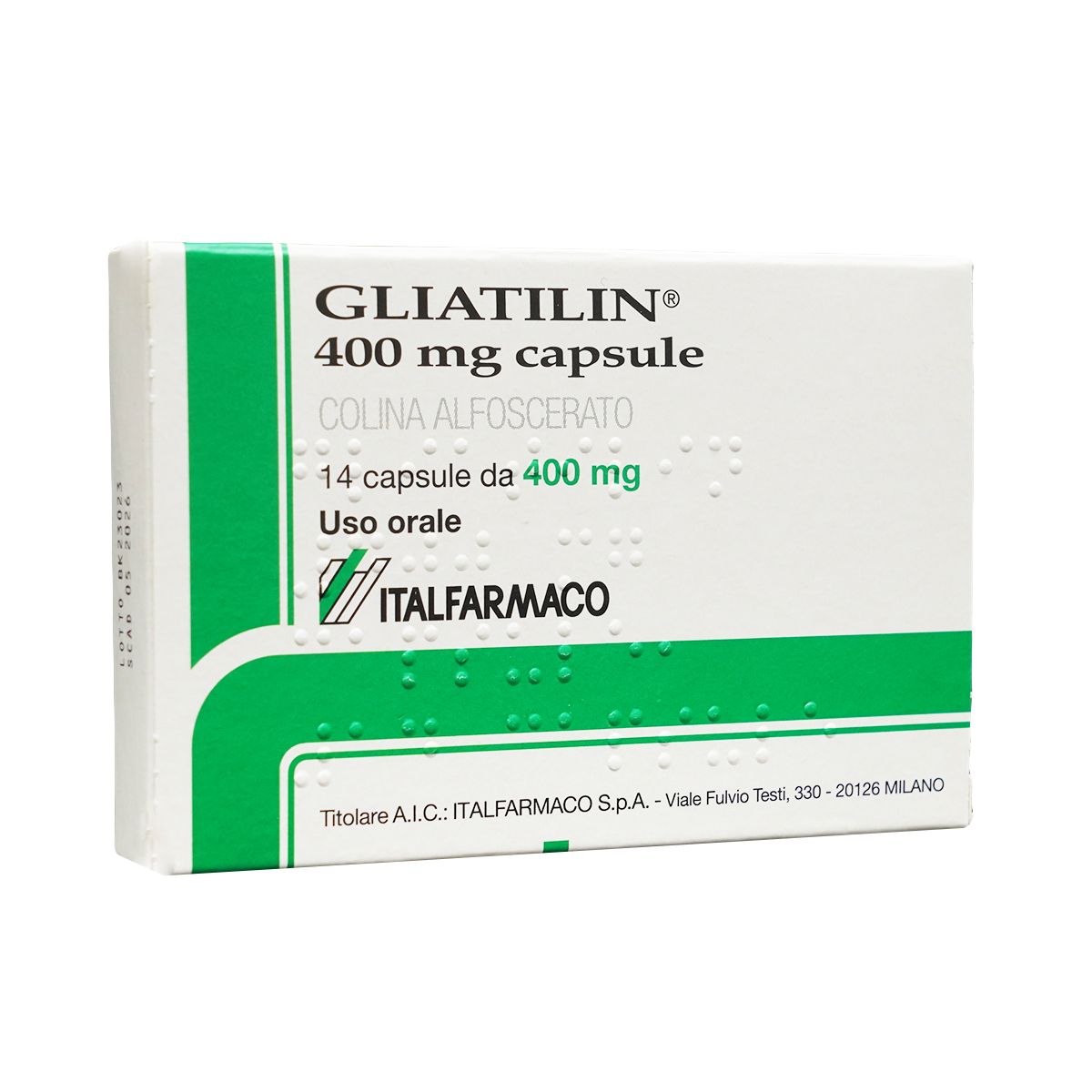 გლიატილინი - Gliatilin 400მგ 14 კაფსულა