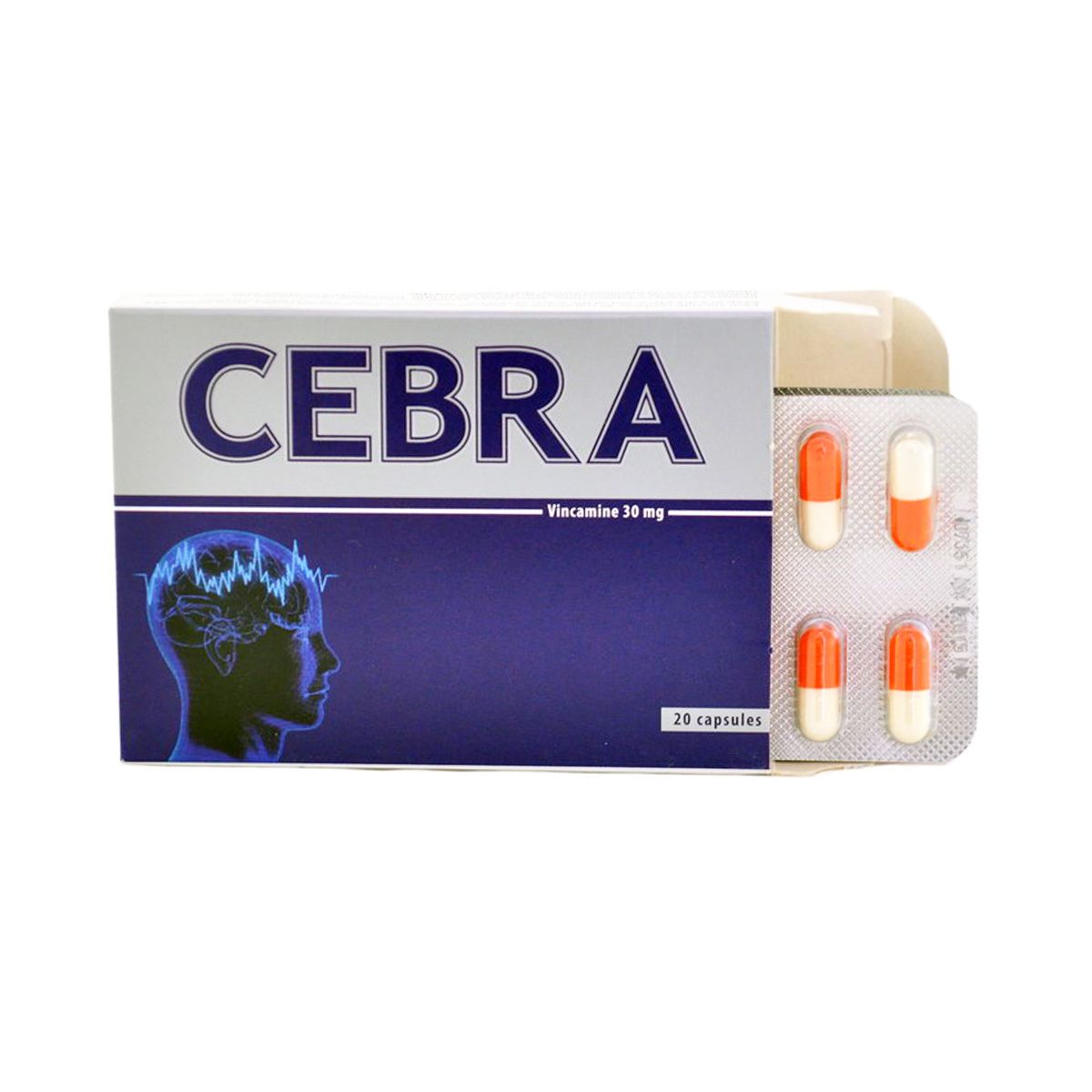 ცებრა - Cebra 30მგ 20 კაფსულა