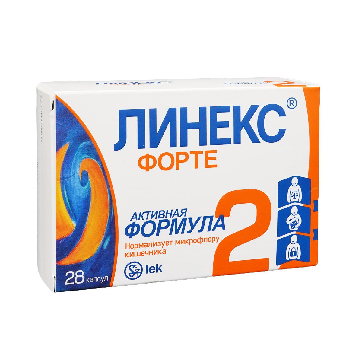 ლინექსი - Linex Forte ფორტე 28 კაფსულა