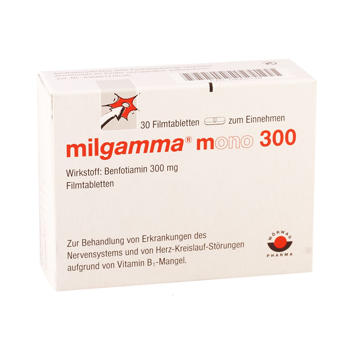 მილგამა მონო - Milgamma Mono 300მგ 30 ტაბლეტი