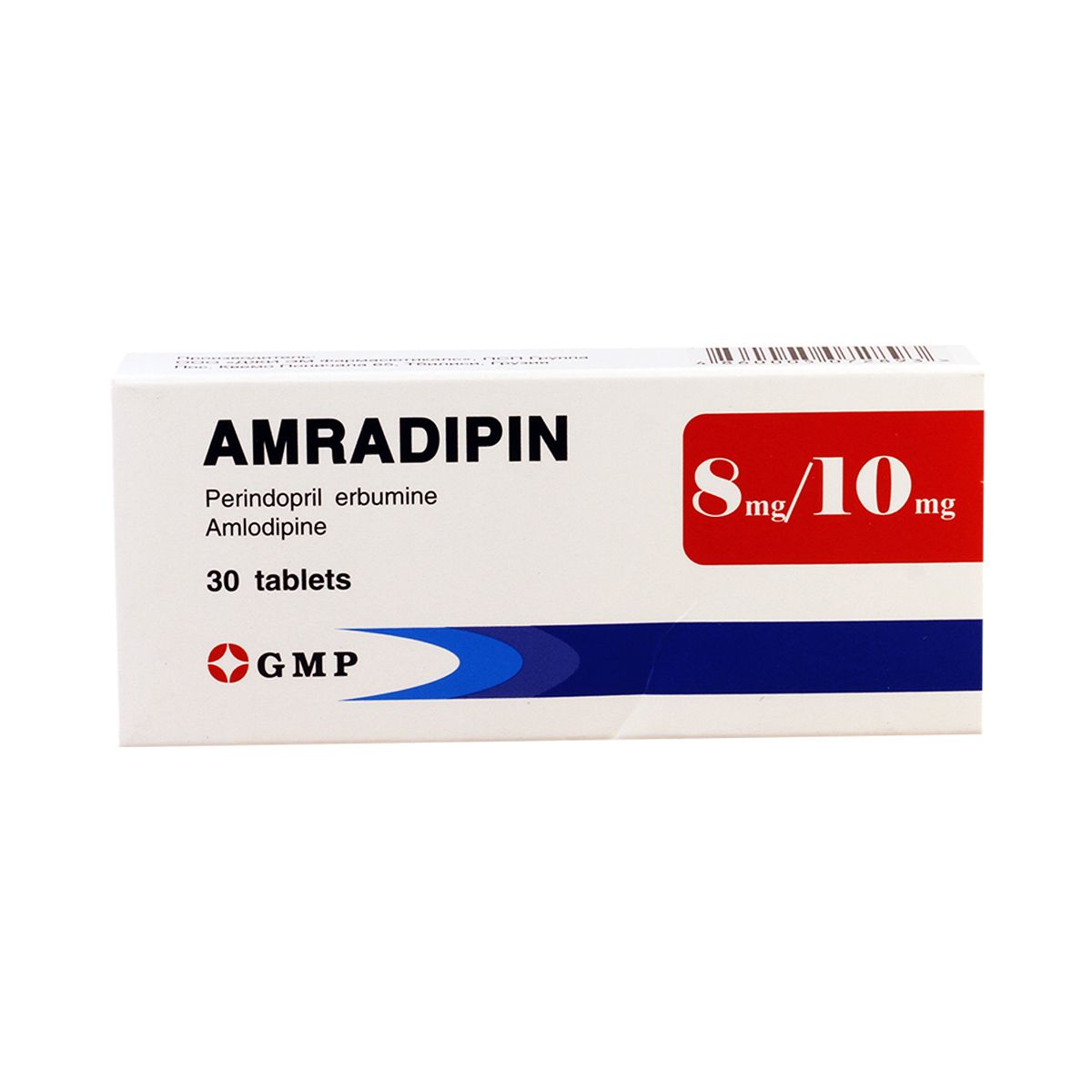 ამრადიპინი - Amradipin 8მგ/10მგ 30 ტაბლეტი