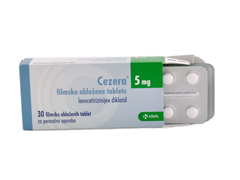 ცეზერა - Cezera 5მგ 30 ტაბლეტი