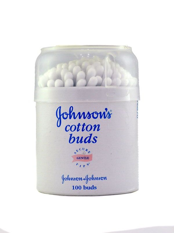 ბამბიანი ჩხირები - 100ც ჯონსონს ბეიბი - Johnsons Baby