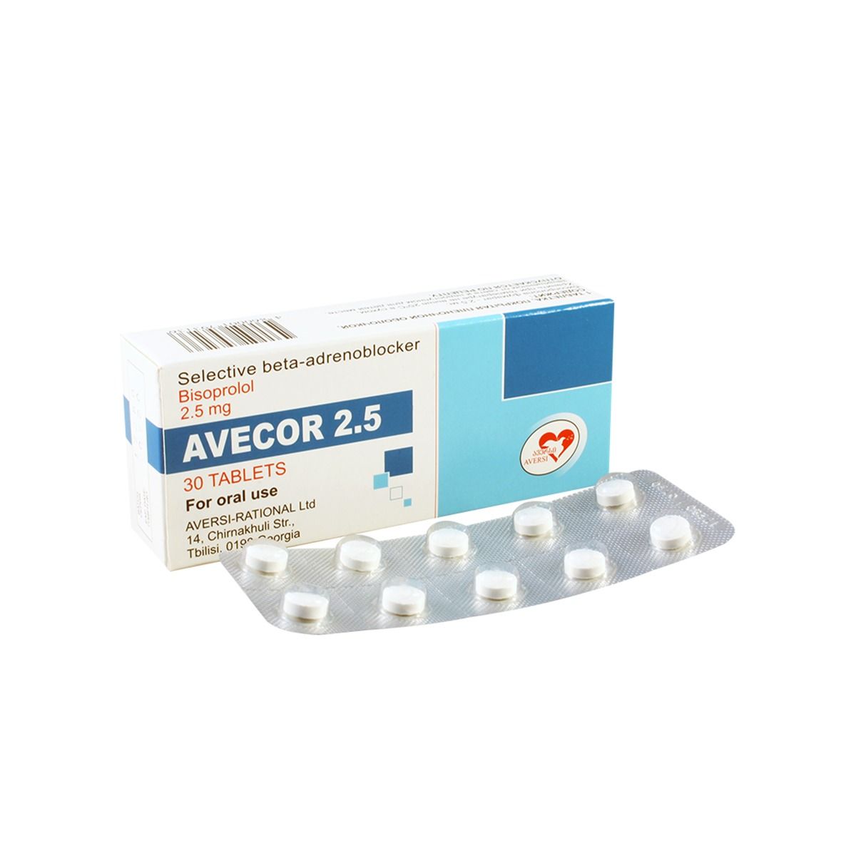 ავეკორი ტაბ. 2.5მგ N30