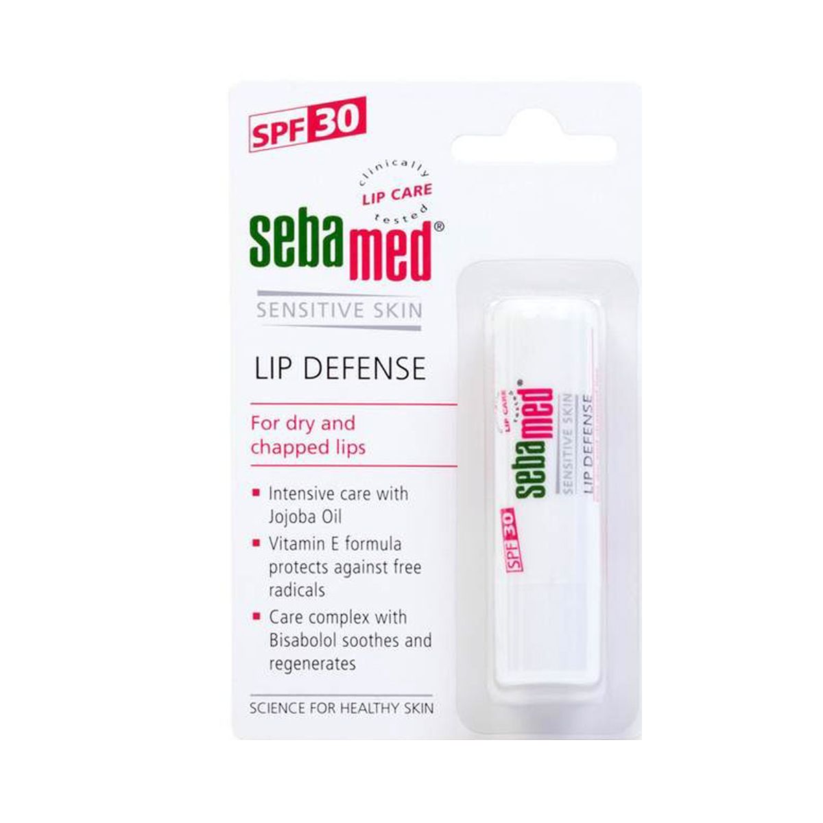 ტუჩის ჰიგიენური პომადა Spf30 სებამედი - Sebamed