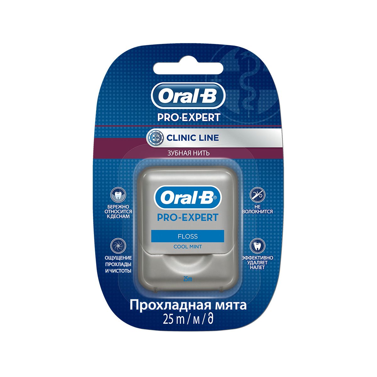 კბილის ძაფი 25 მეტრი ორალ ბი - Oral-B