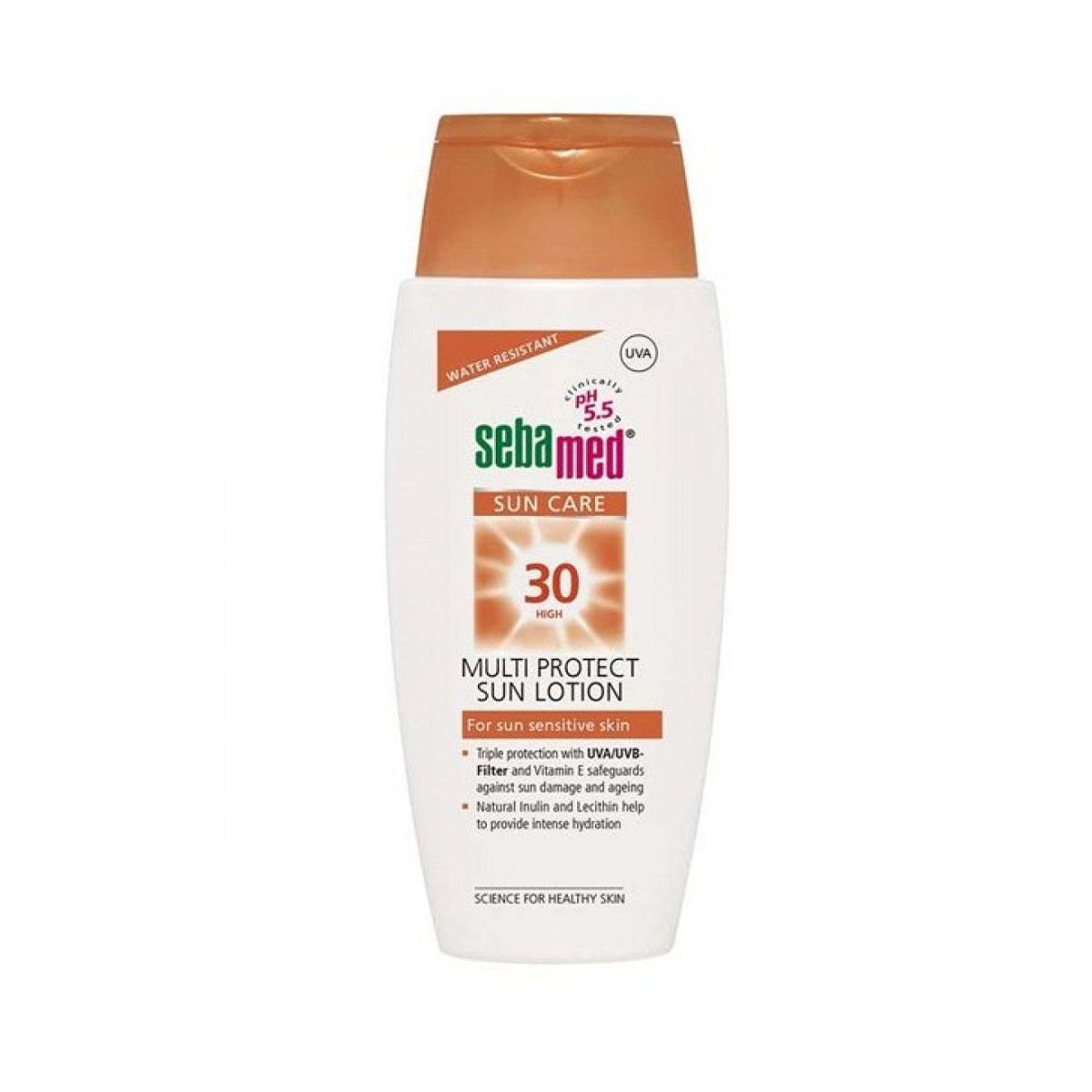 სხეულის მზისგან დამცავი ლოსიონი Spf30 150 მლ 9026 სებამედი - Sebamed