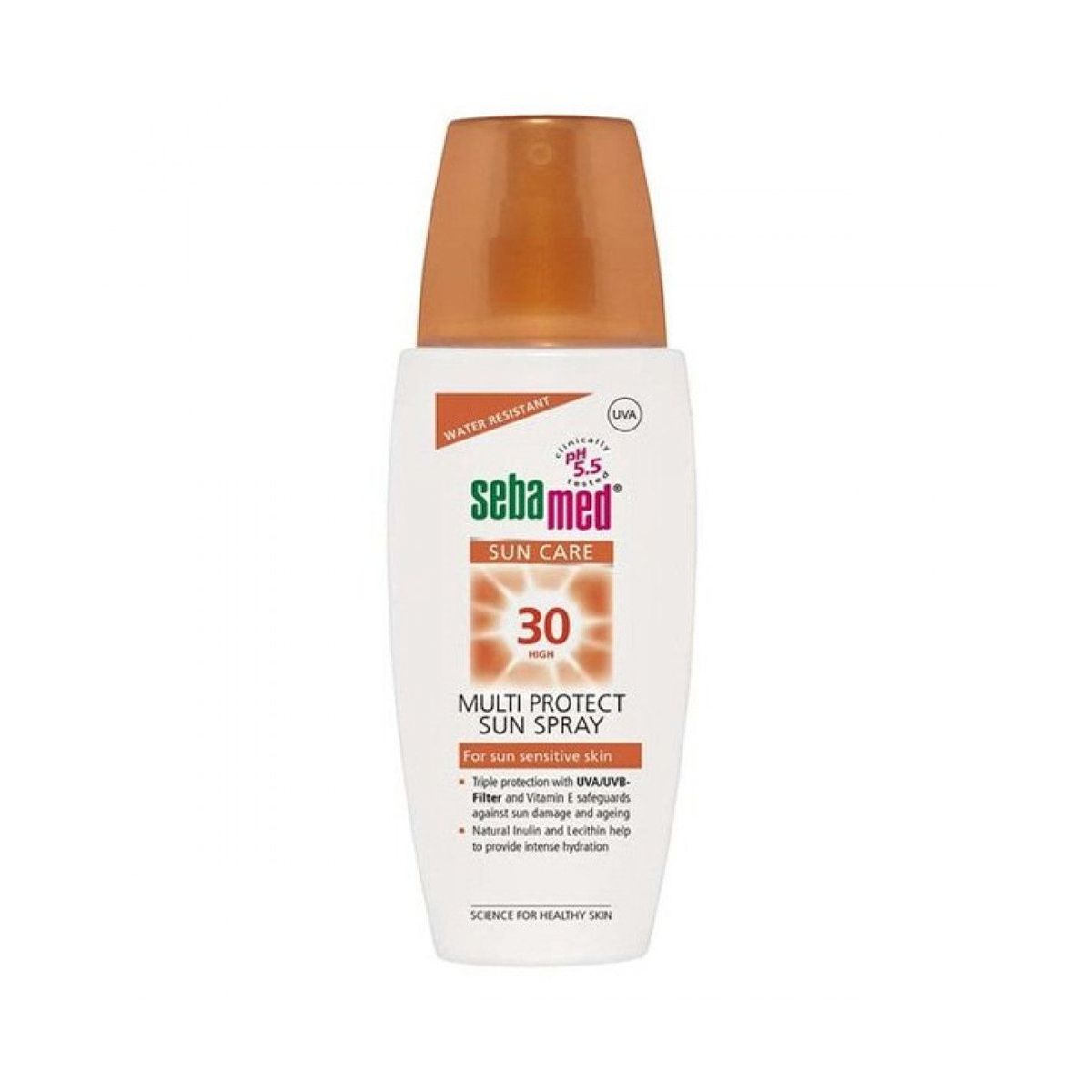 სხეულის მზისგან დამცავი სპრეი Spf30 150 მლ 9149 სებამედი - Sebamed