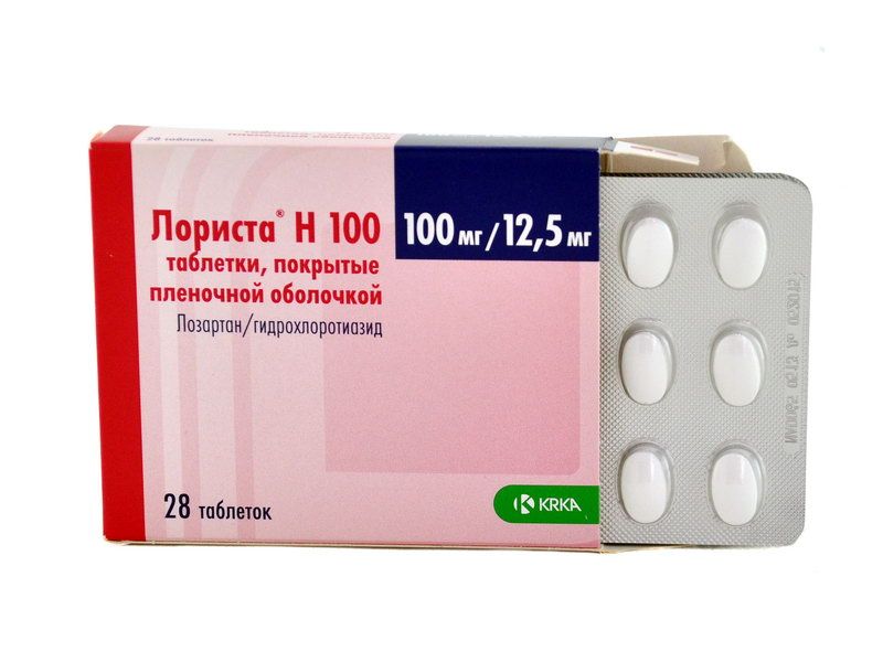 ლორისტა H - Lorista H 100 100/12.5 28 ტაბლეტი