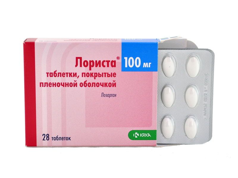 ლორისტა - Lorista 100მგ 28 ტაბლეტი