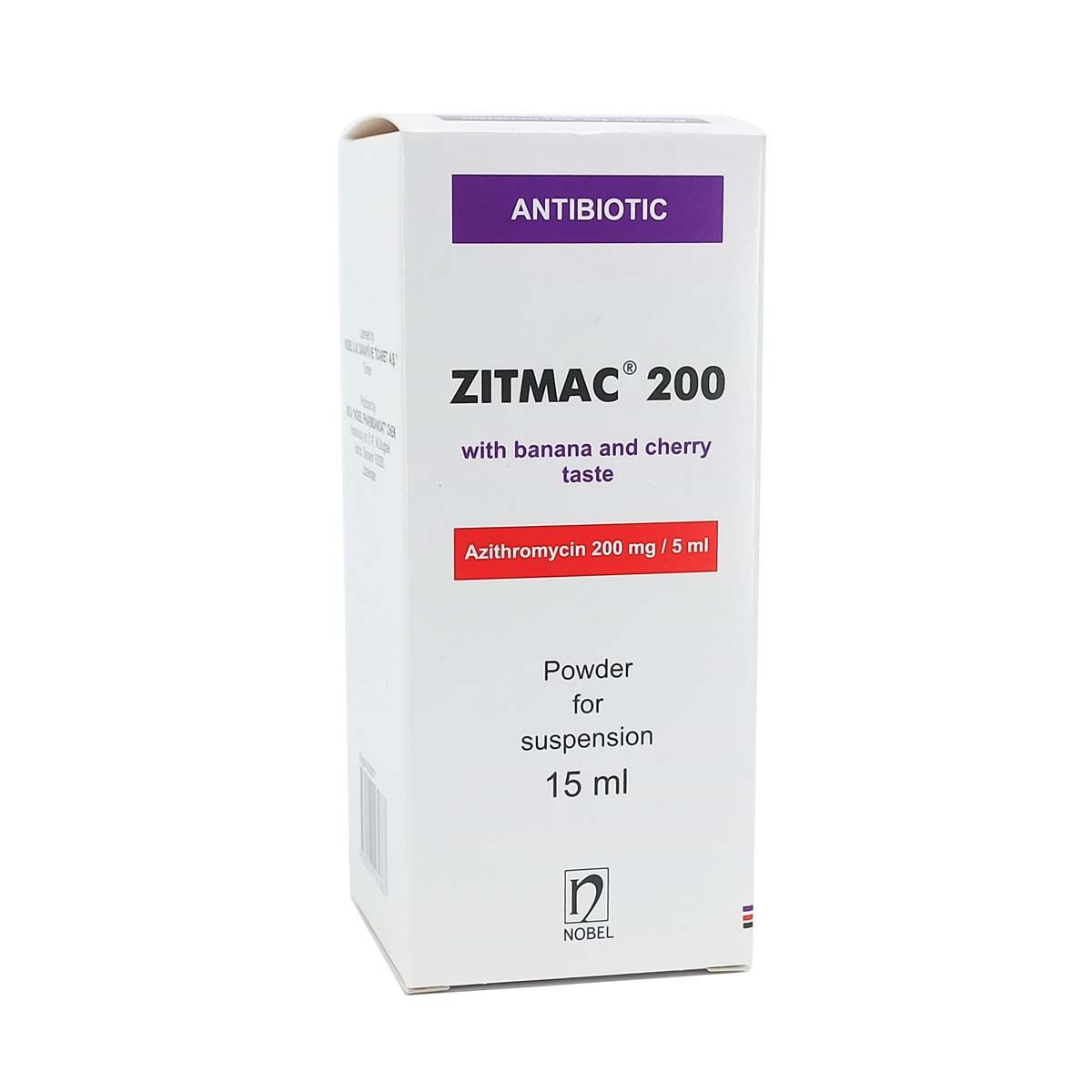 ზიტმაკი - Zitmac 200მგ/5მლ სუსპენზია 15მლ