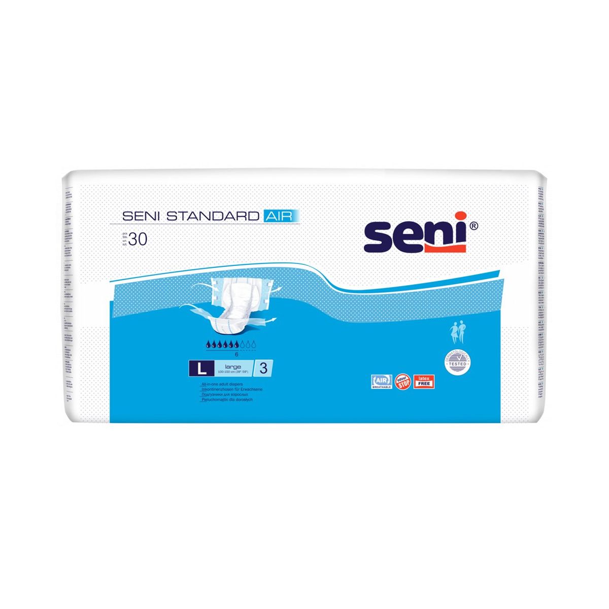 სტანდარტი 100-150კგ L 30 ცალი 3596 სენი - Seni