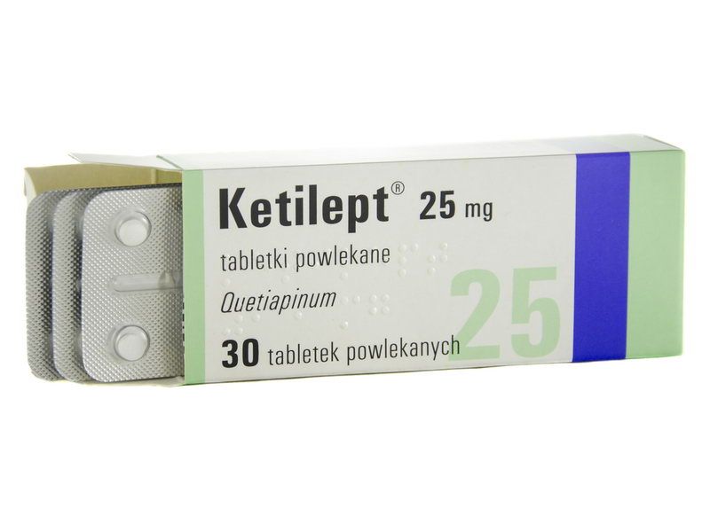 კეტილეპტი - Ketilept 25მგ 30 ტაბლეტი