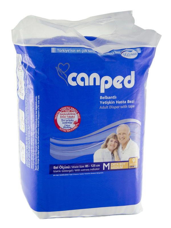 დიდების საფენი M 85-125 სმ 9 ც ქანპედი - Canped