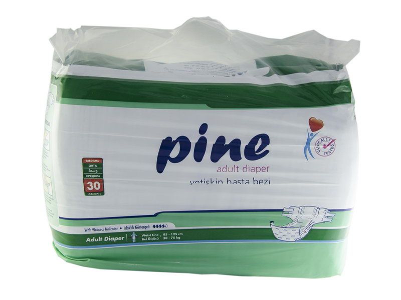 მწოლიარეს საფენი 50-75კგ 30 ცალი ფაინი - Pine