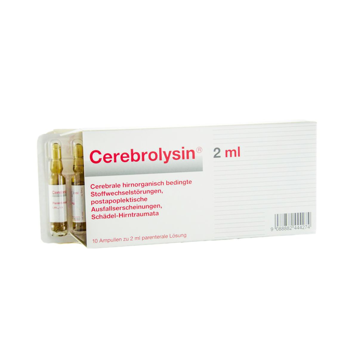 ცერებროლიზინი - Cerebrolysin 2მლ 10 ამპულა