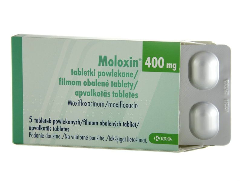 მოლოქსინი - Moloxin 400მგ 5 ტაბლეტი