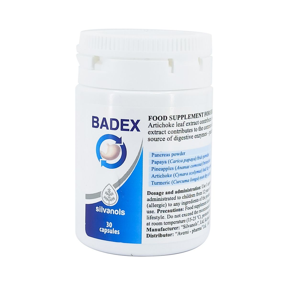 ბადექსი - Badex 30 კაფსულა