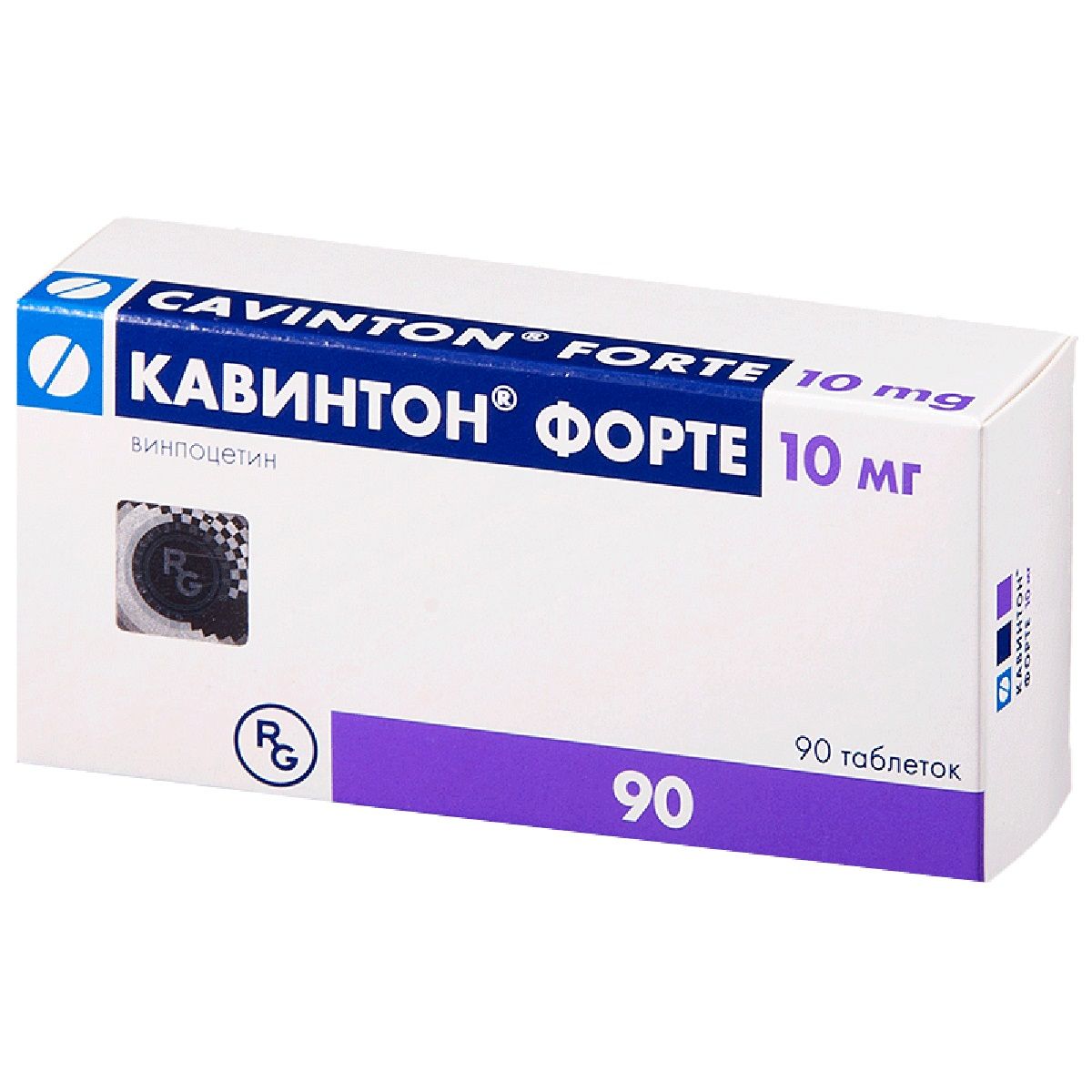 კავინტონი ფორტე - CAVINTON FORTE 10მგ 90 ტაბლეტი