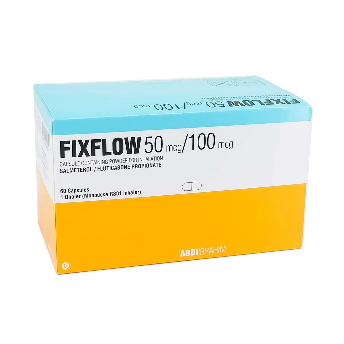 ფიქსფლოუ - Fixflow 50/100მკ 60 საინჰალაციო კაფსულა