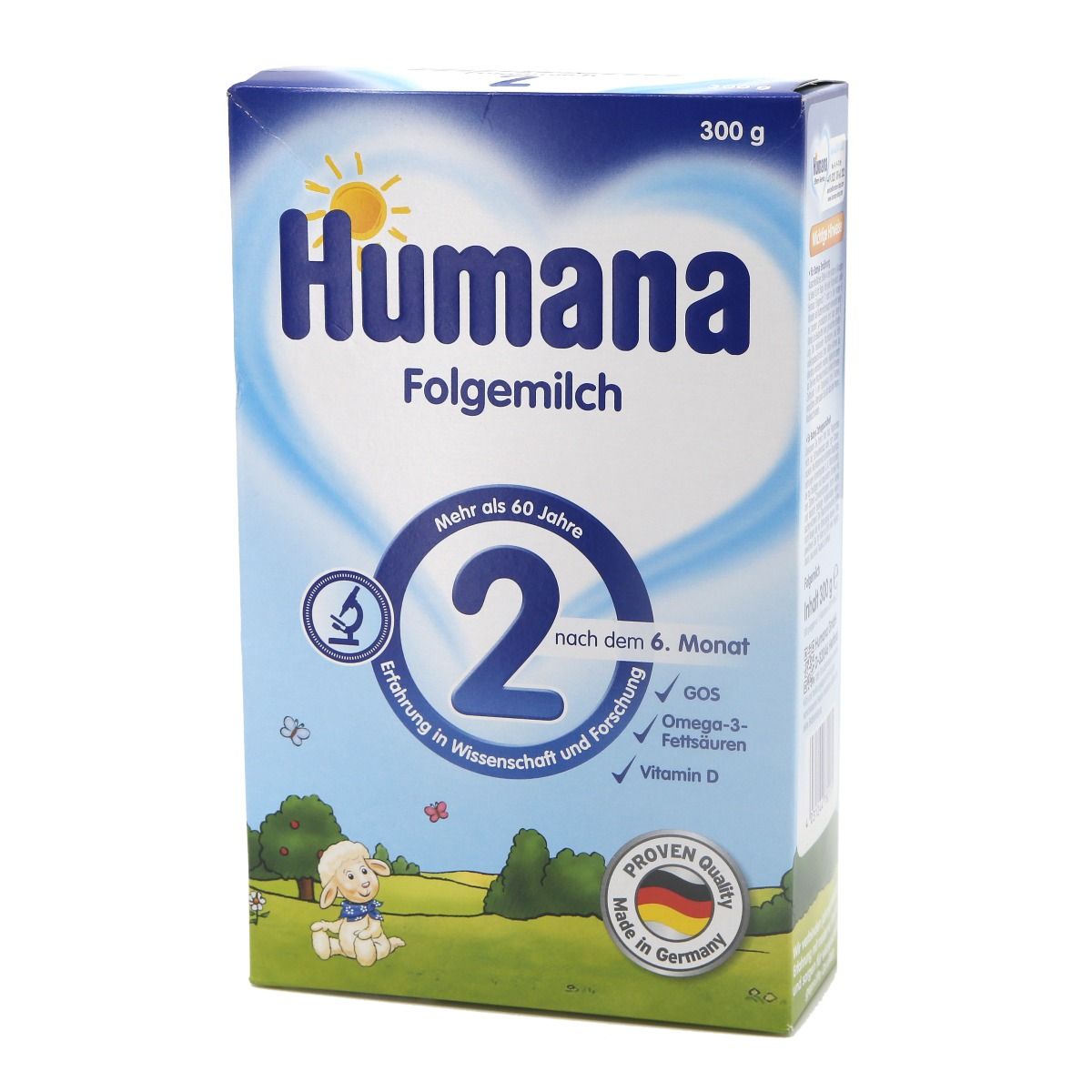 რძის ნაზავი H2 GOS-300გრ 782175 ჰუმანა - Humana