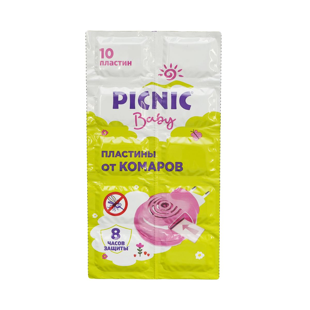 PICNIC - პიკნიკი კოღოს საწინააღმდეგო ფირფიტები 10 ცალი 3057