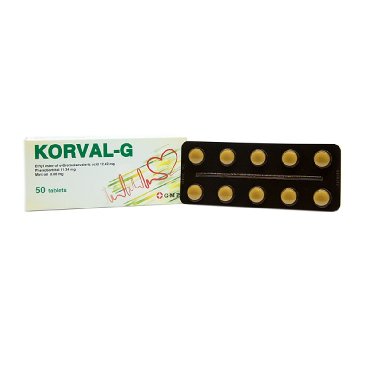 კორვალ ჯი - Korval-G 50 ტაბლეტი