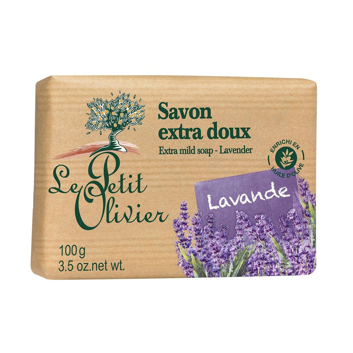 საპონი ლავანდა 100გ 5325 ლე პეტიტ ოლივიე - Le Petit Olivier