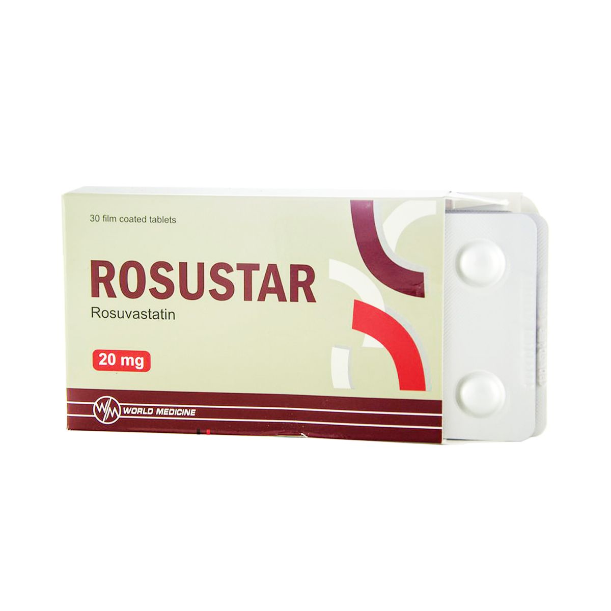 როსუსტარი - Rosustar 10მგ 30 ტაბლეტი