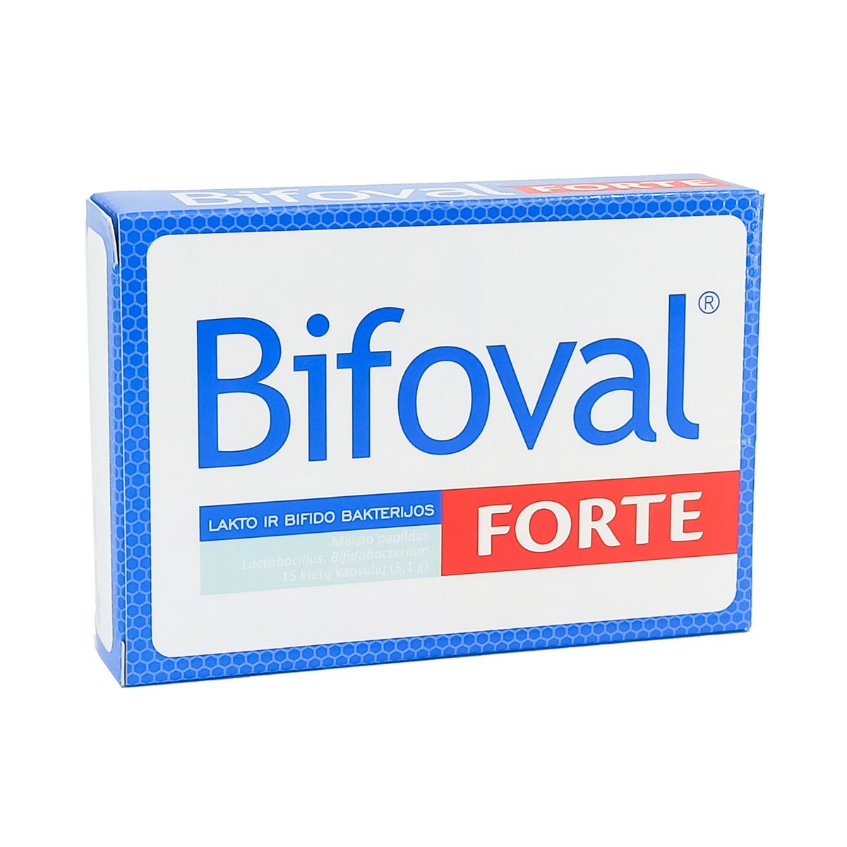 ბიფოვალი - Bifoval ფორტე 15 კაფსულა