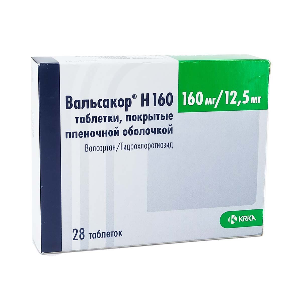 ვალსაკორი H - Valsakor H 160/12.5მგ 28 ტაბლეტი