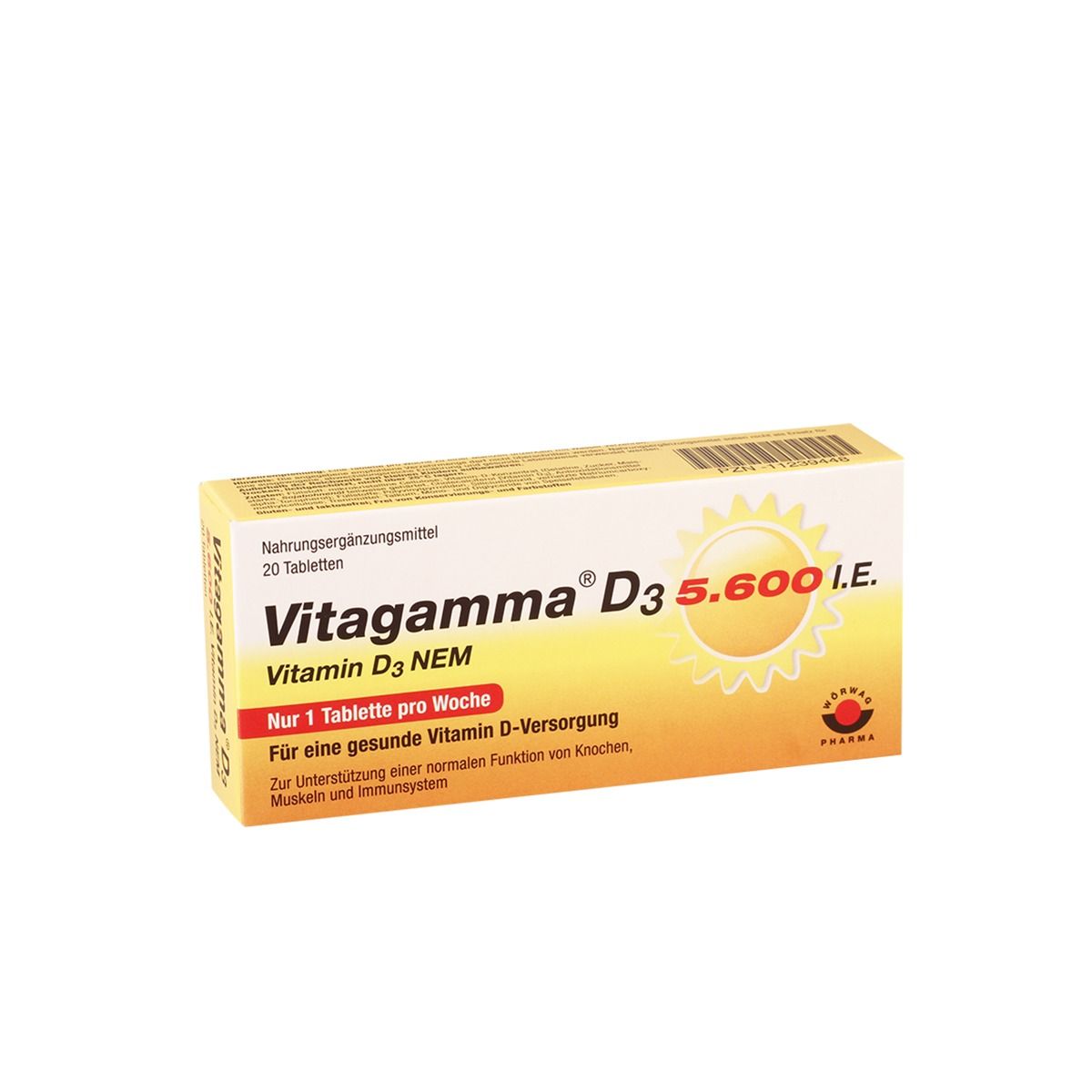 ვიტაგამა D3 - Vitagamma D3 5600სე 20 ტაბლეტი