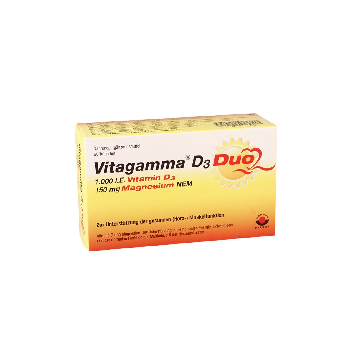 ვიტაგამა D3 - Vitagamma D3 დუო 50 ტაბლეტი