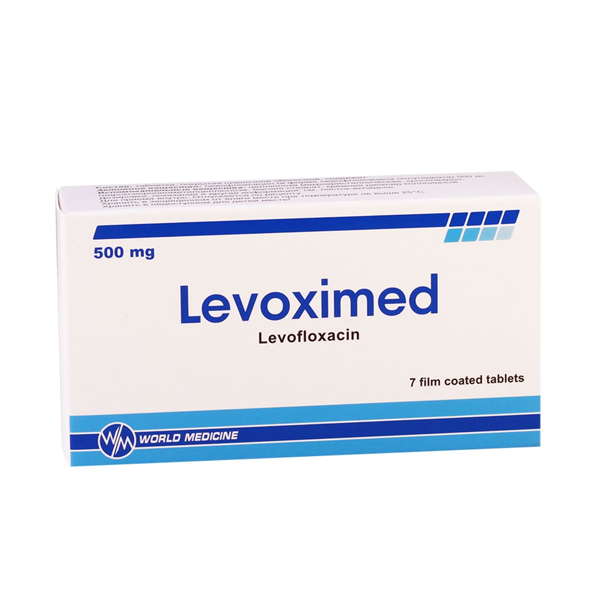 ლევოქსიმედი - Levoximed 500მგ 7 ტაბლეტი