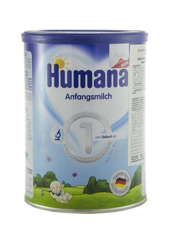 რძის ნაზავი 1 პლატინი 350გ 4261 ჰუმანა - Humana