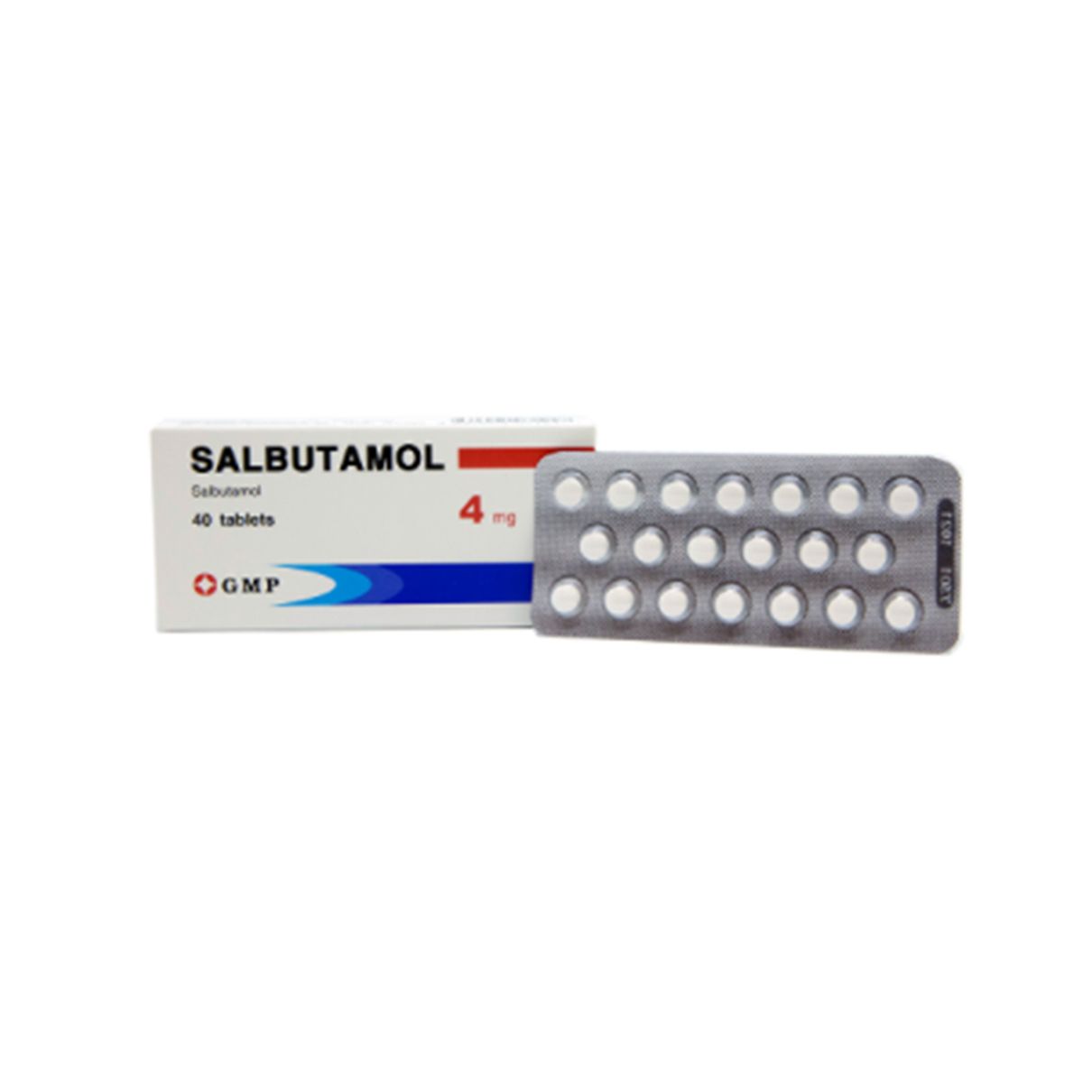 სალბუტამოლი - Salbutamol 4 მგ 40 ტაბლეტი