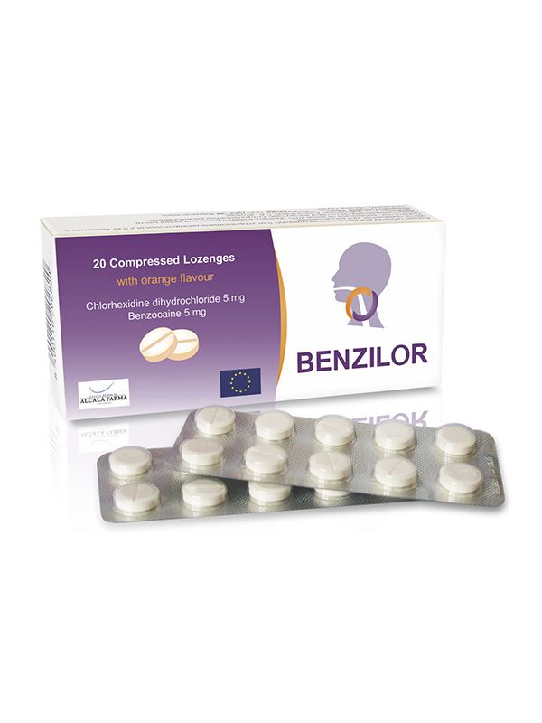 ბენზილორი - BENZILOR 5მგ/5მგ 20 საწუწნი ტაბლეტი