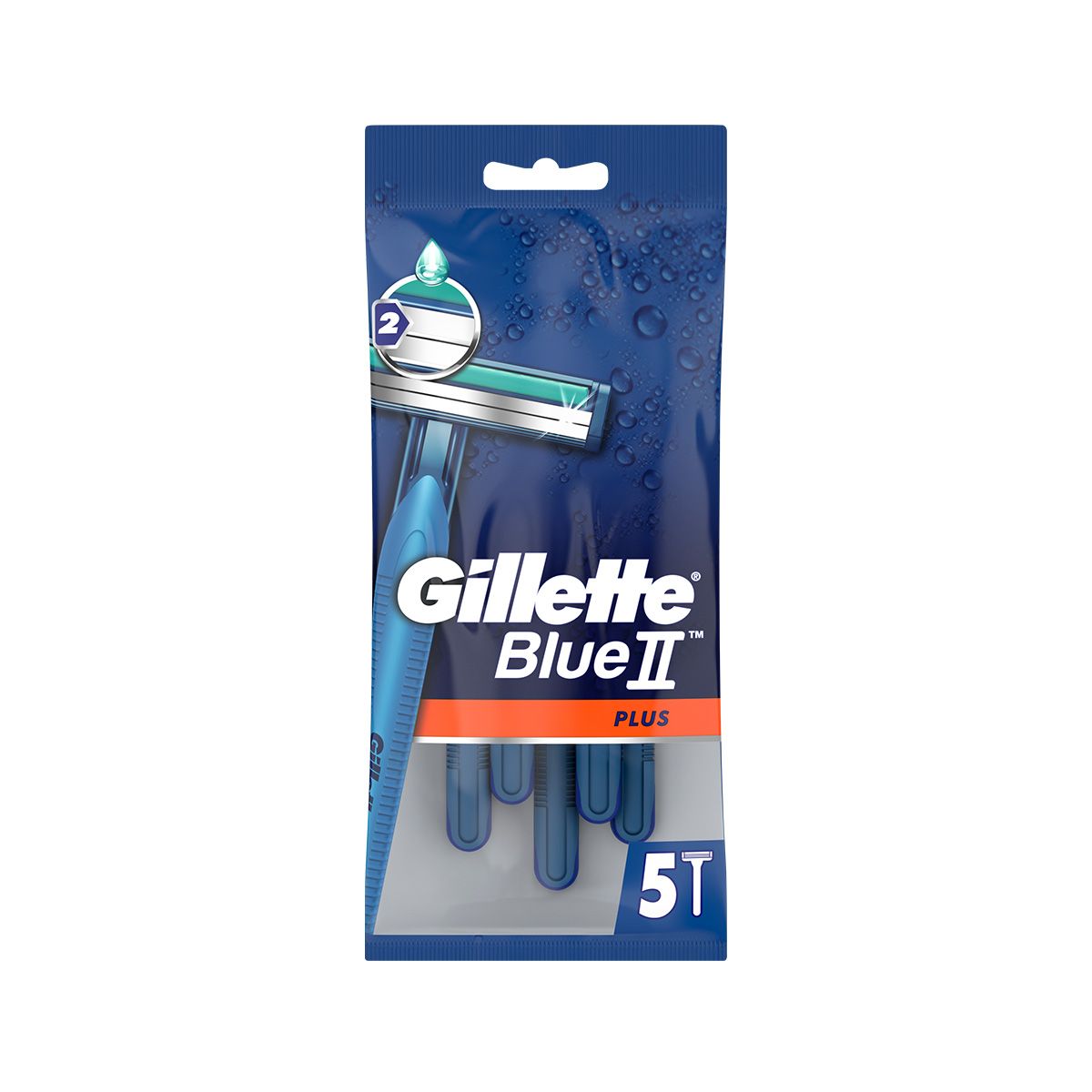 ერთჯერადი საპარსი ბლუ 2+ 5 ცალი ჯილეტი - Gillette