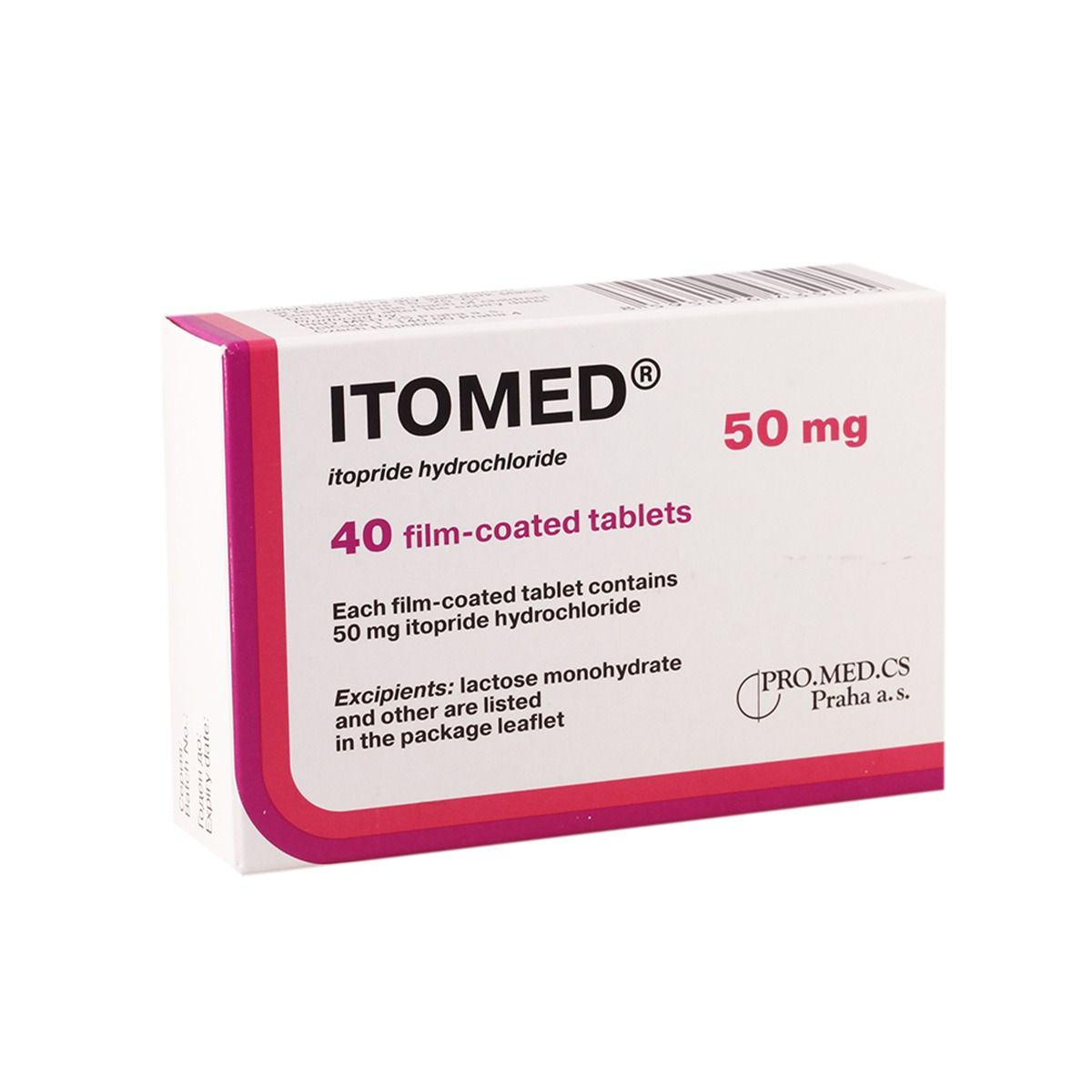 იტომედი - Itomed 50მგ 40 ტაბლეტი