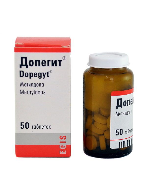 დოპეგიტი - DOPEGIT 250მგ. 50 ტაბლეტი