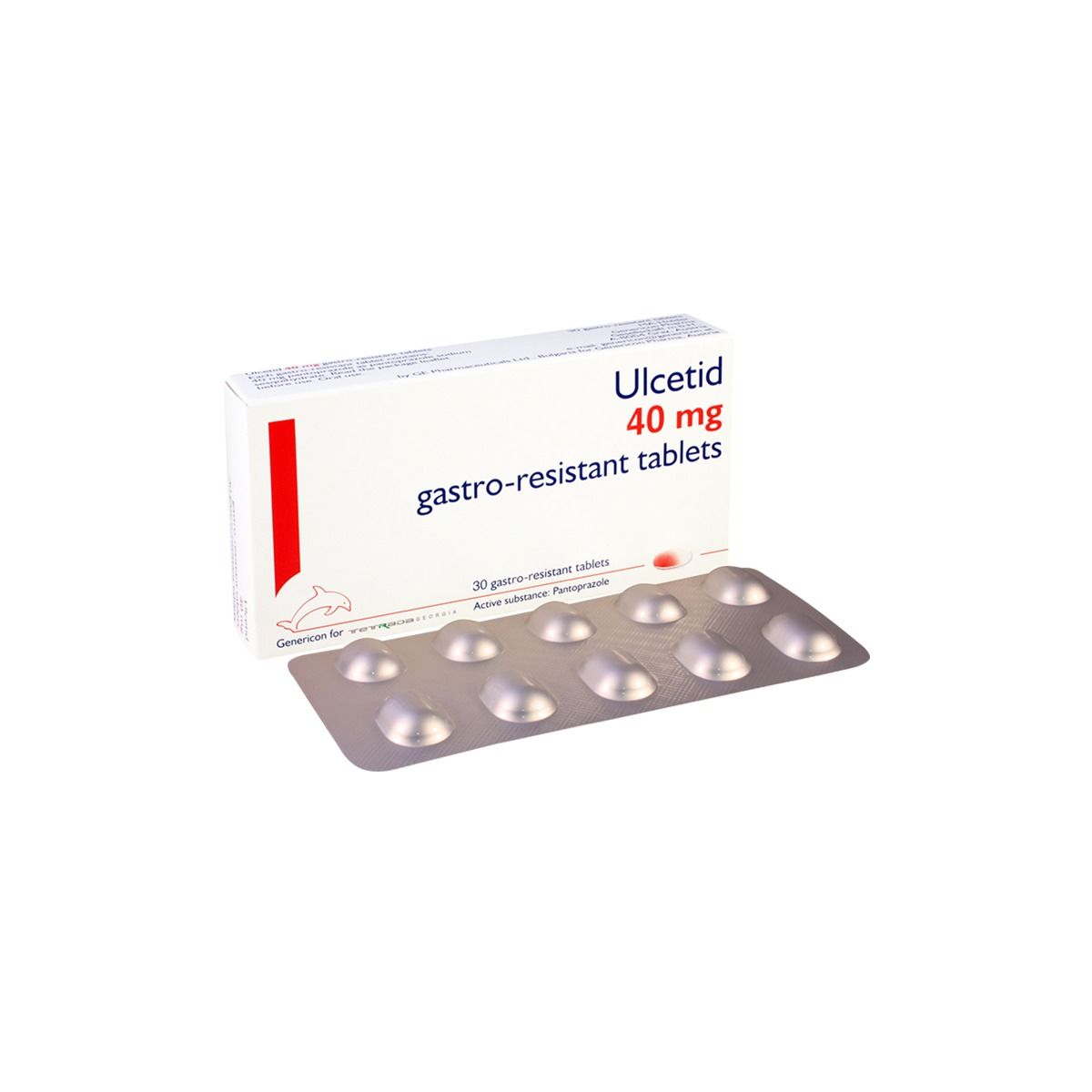 ულცეტიდი - Ulcetid 40მგ 30 ტაბლეტი