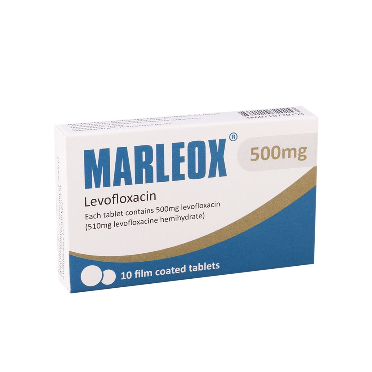 მარლეოქსი - Marleox 500მგ 10 ტაბლეტი
