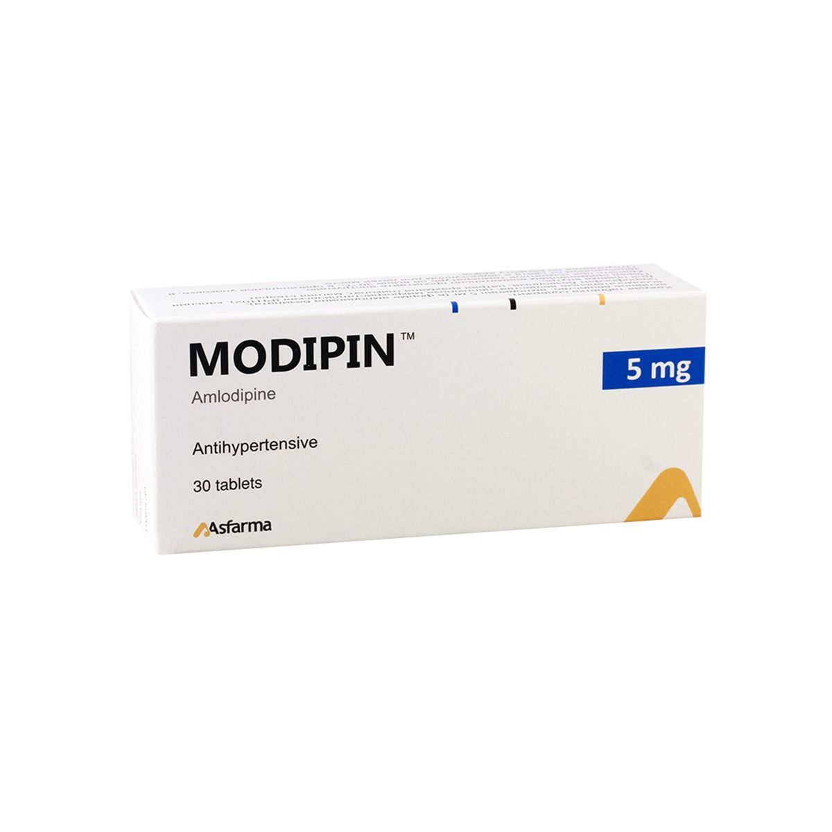 მოდიპინი - Modipin 5მგ 30 ტაბლეტი