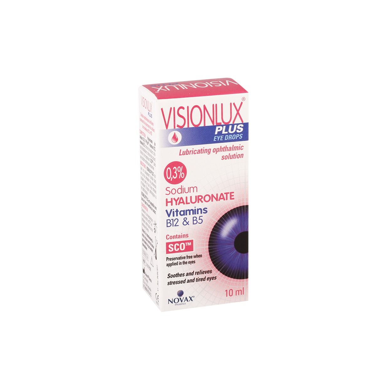 ვიზიონლუქსი პლიუსი - Visionlux Plus თვალის წვეთები10მლ