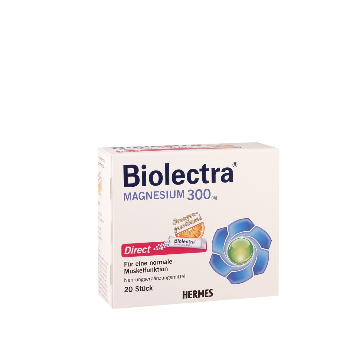 ბიოლექტრა Mg - Bioleqtra Mg ფორთოხალი 20 პაკეტი