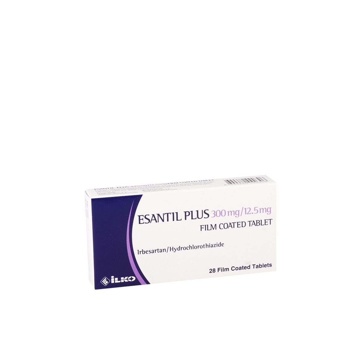 ესანტილი პლუსი - Esantil plus 300+12.5მგ 28 ტაბლეტი